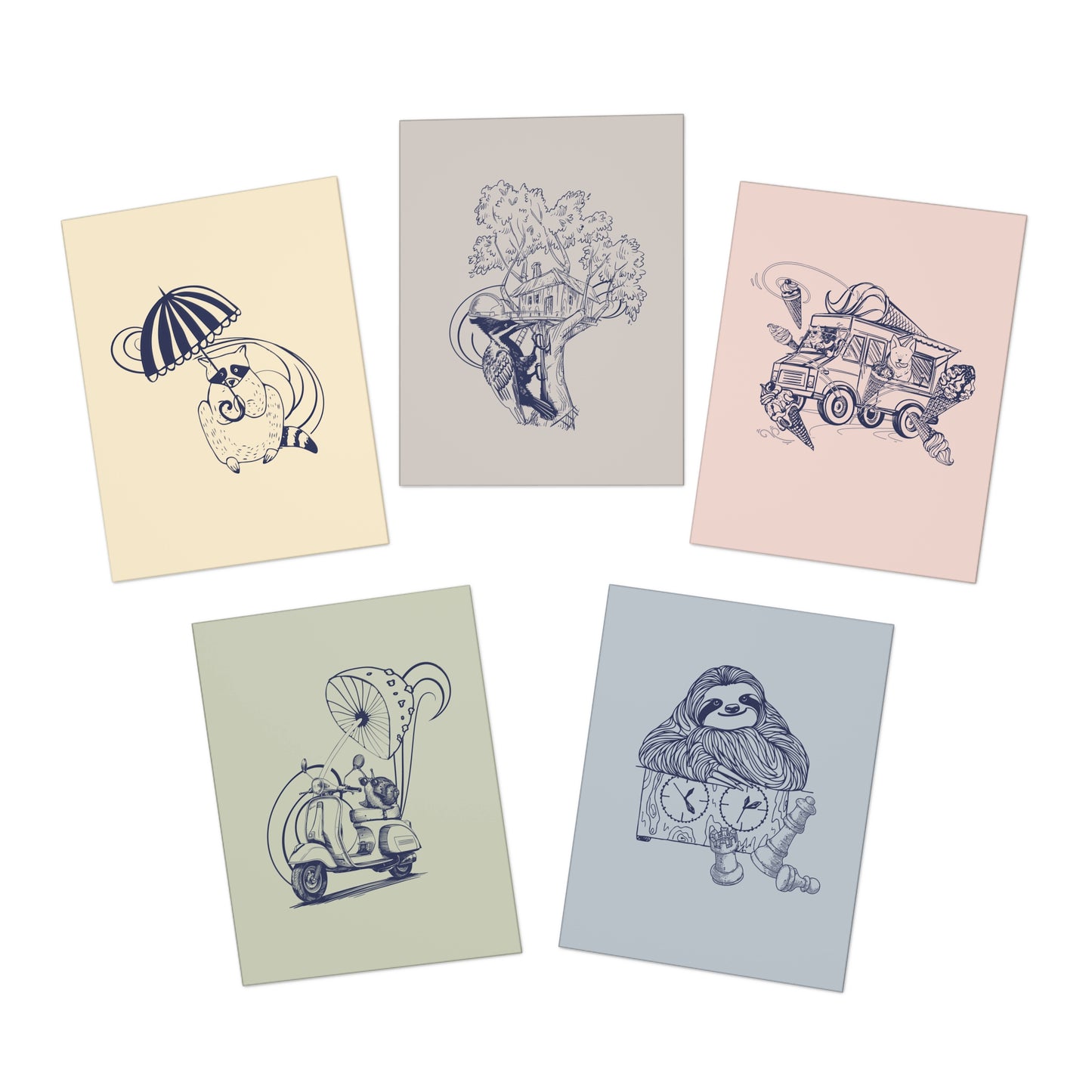 NYP Greeting Cards (5-Pack)