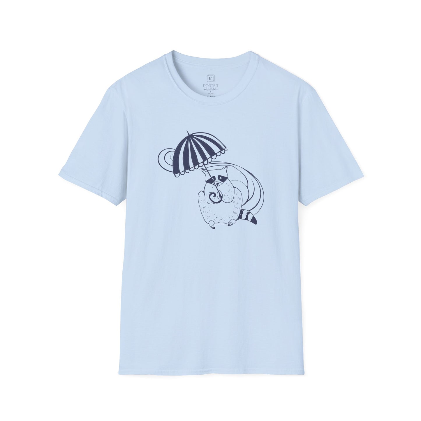 NYP Adult Tee | Raccoon Umbrella