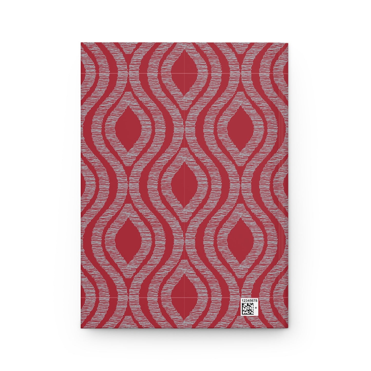 Journal | Red & Gray | Ogee