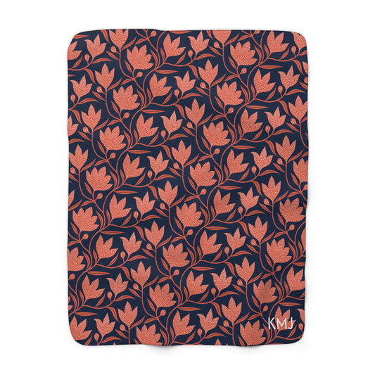 Sherpa Fleece Blanket- Personalized | Charlottesville, Virginia | Magnolia