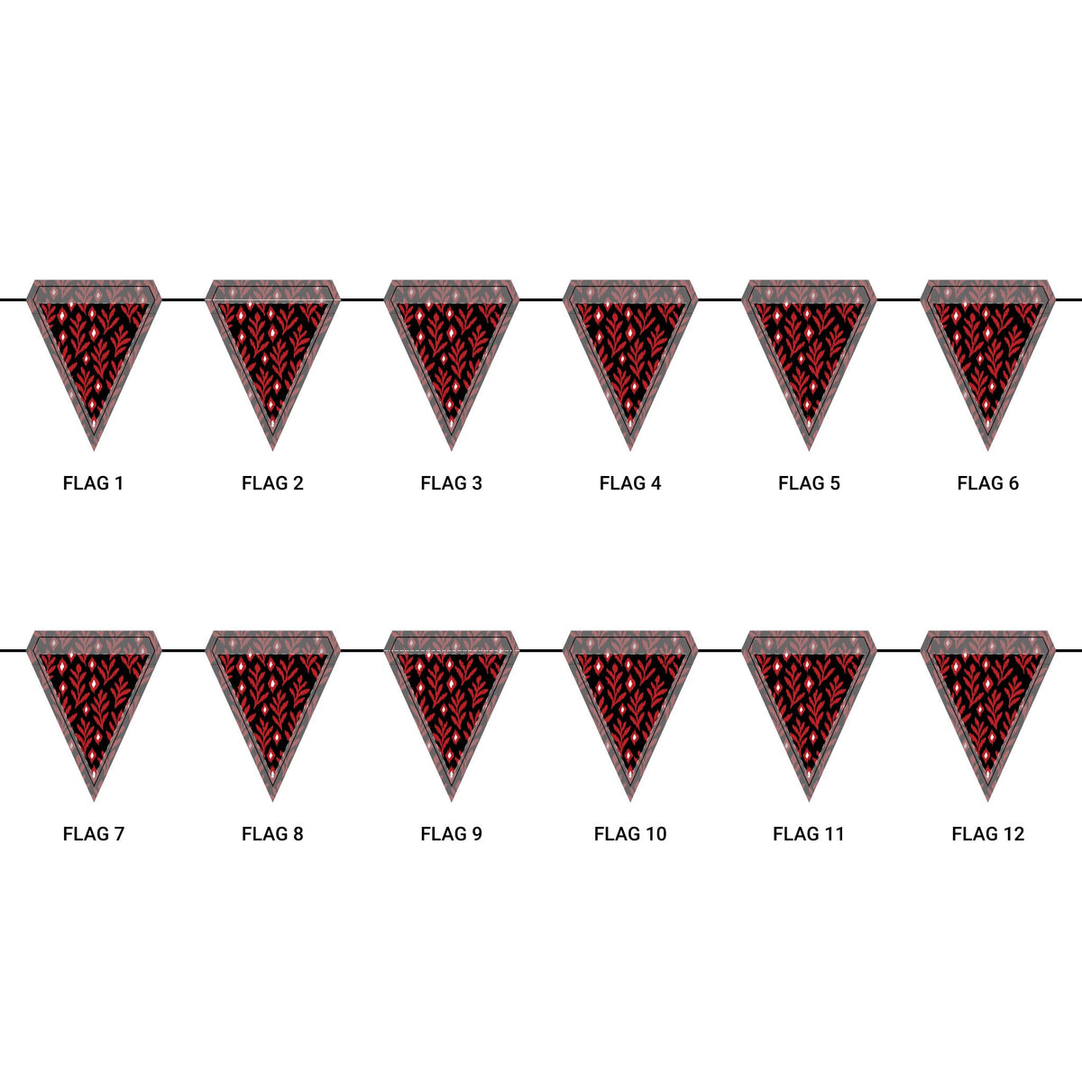 Flag Garland | Salt Lake City, Utah | Laurel