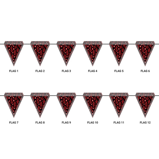 Flag Garland | Salt Lake City, Utah | Laurel
