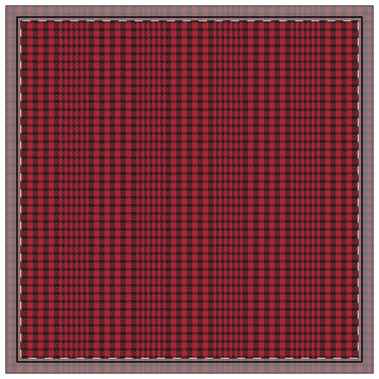 Napkins | Red & Black | Tweed