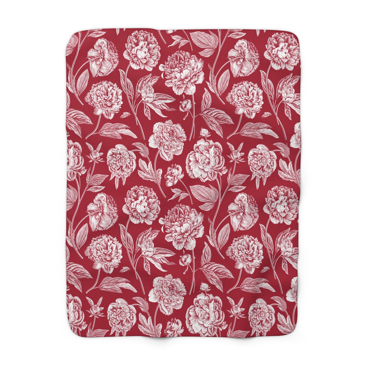 Sherpa Blanket | Bloomington, Indiana | Peony