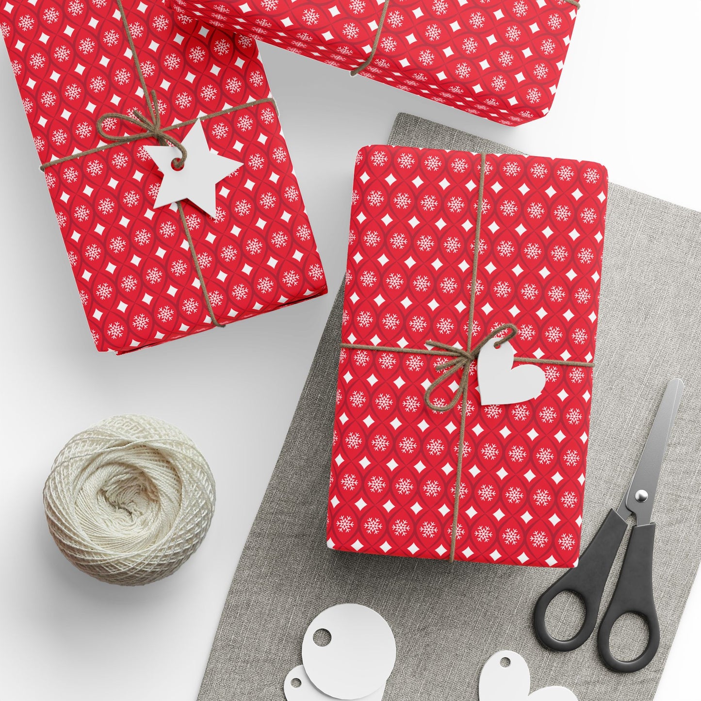 Gift Wrap | Raleigh, North Carolina | Snow