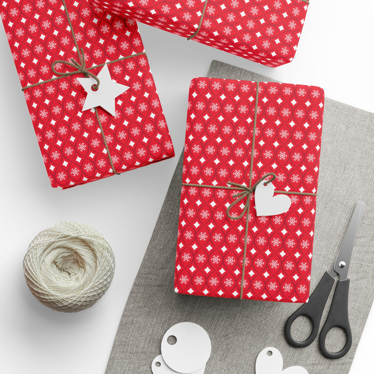 Gift Wrap | Raleigh, North Carolina | Snow