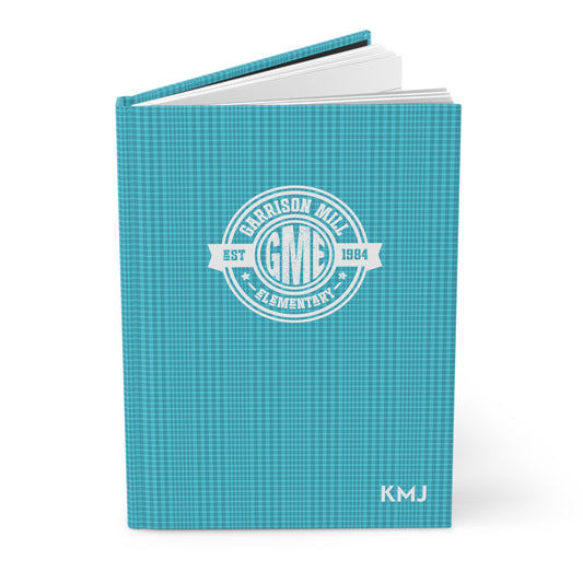 Monogram Journal | Greyhounds | Teal Tartan