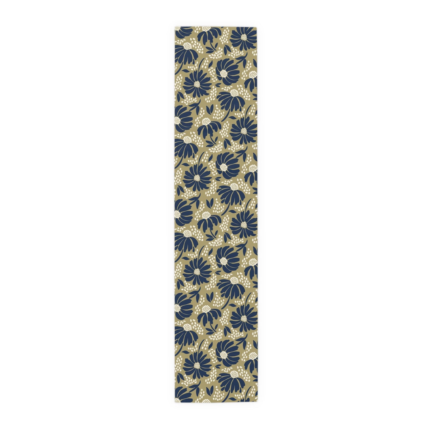 Table Runner | Blue & Gold | Bellis