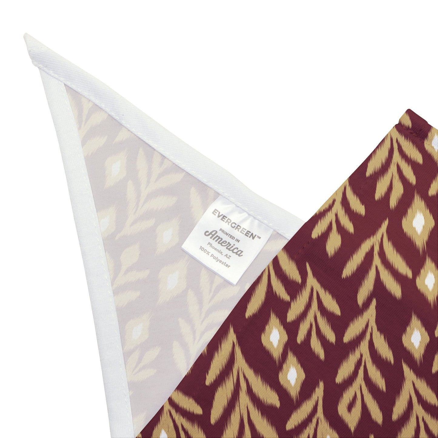 Pet Bandana | Maroon & Gold | Laurel