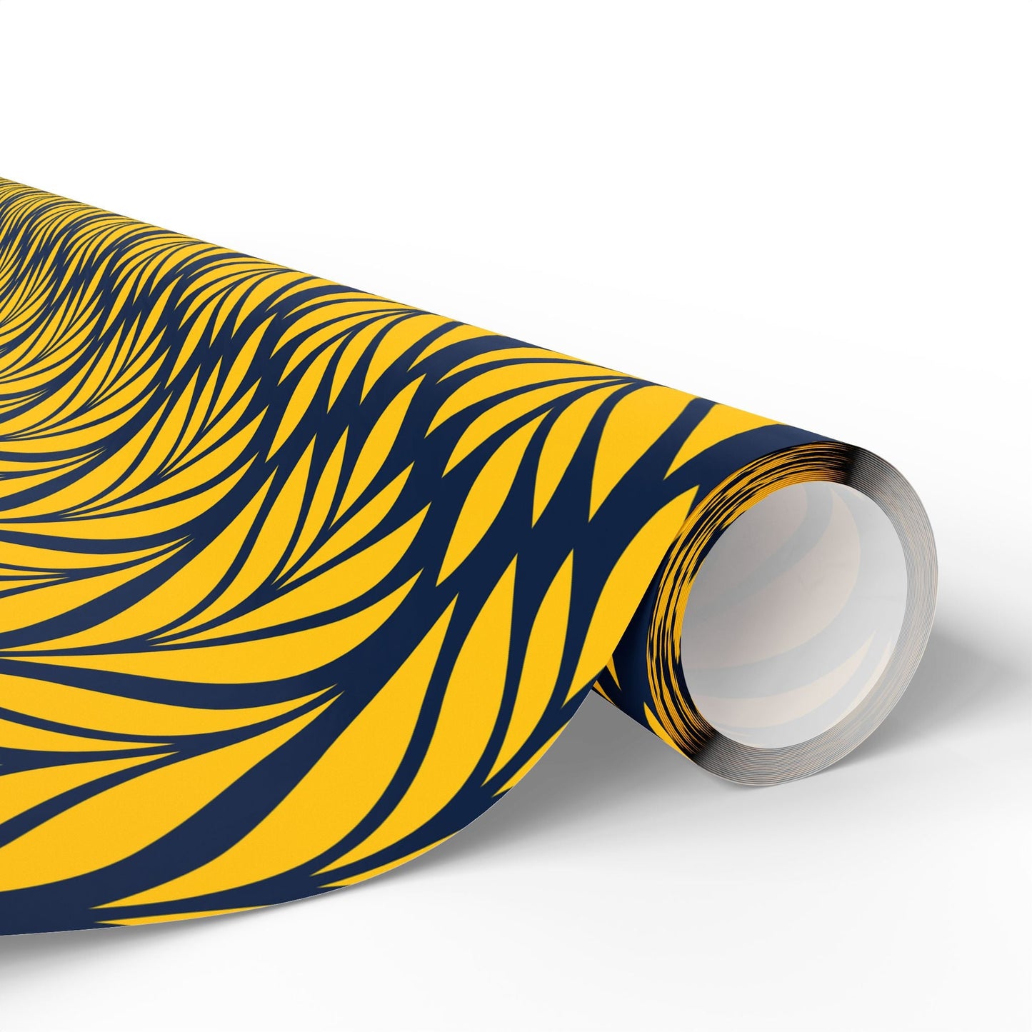 Gift Wrap | Yellow & Blue | Palm