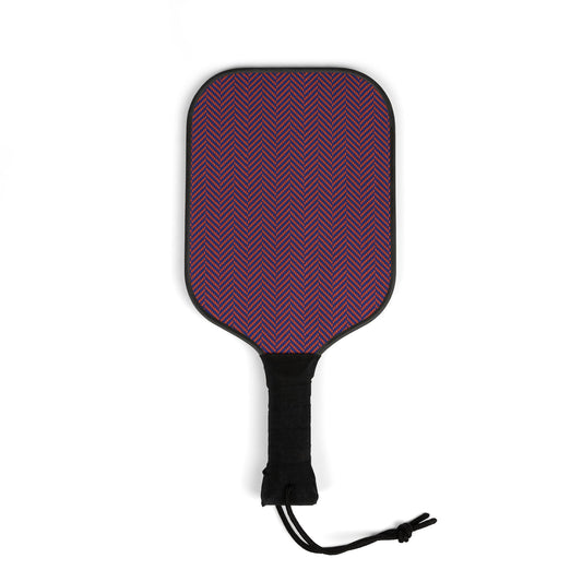 Pickleball Paddle Kit | Bright Blue & Orange | Herringbone