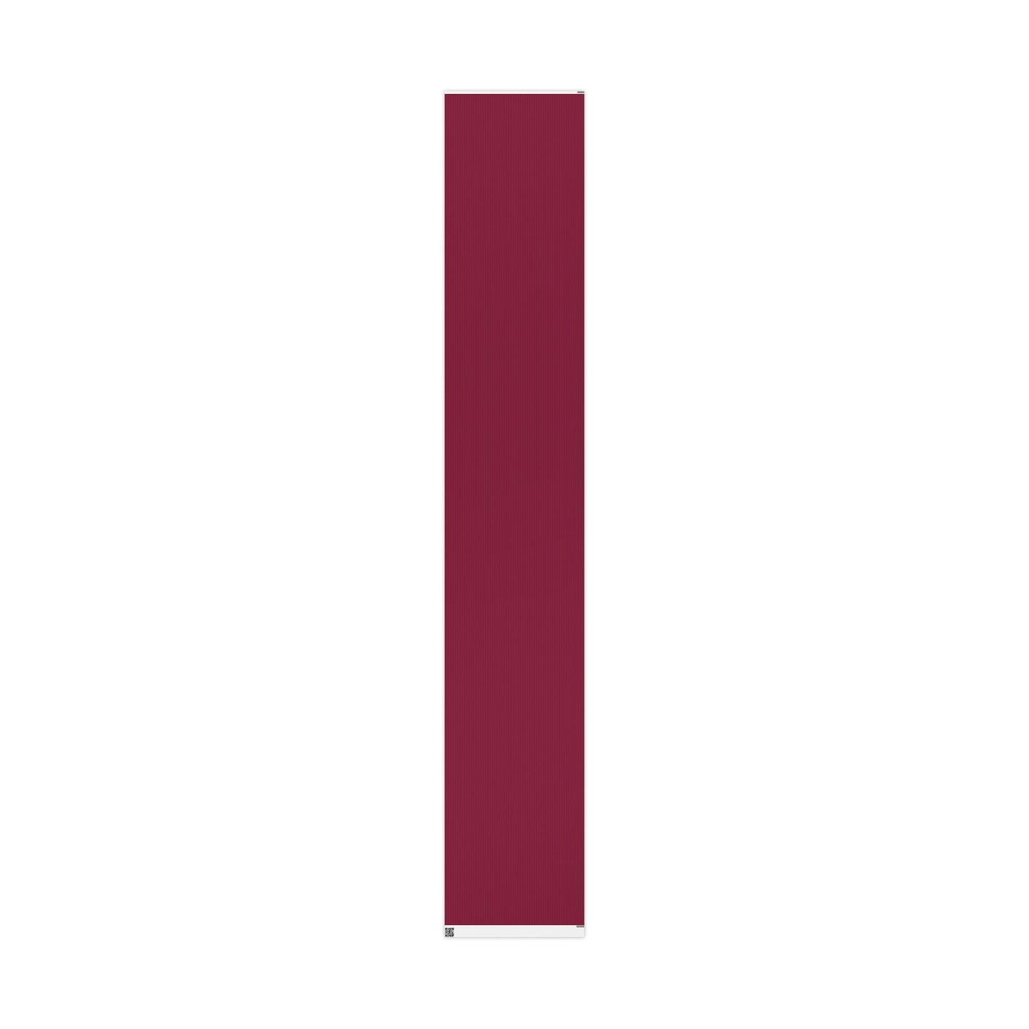 Gift Wrap | Maroon & Orange | Pinstripe