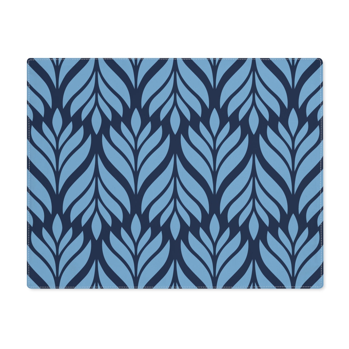 Placemat | Light Blue & White | Palm