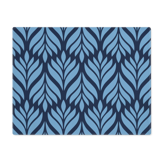 Placemat | Light Blue & White | Palm