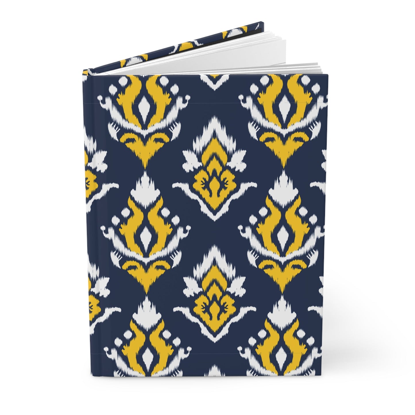 Journal | Yellow & Blue | Ikat