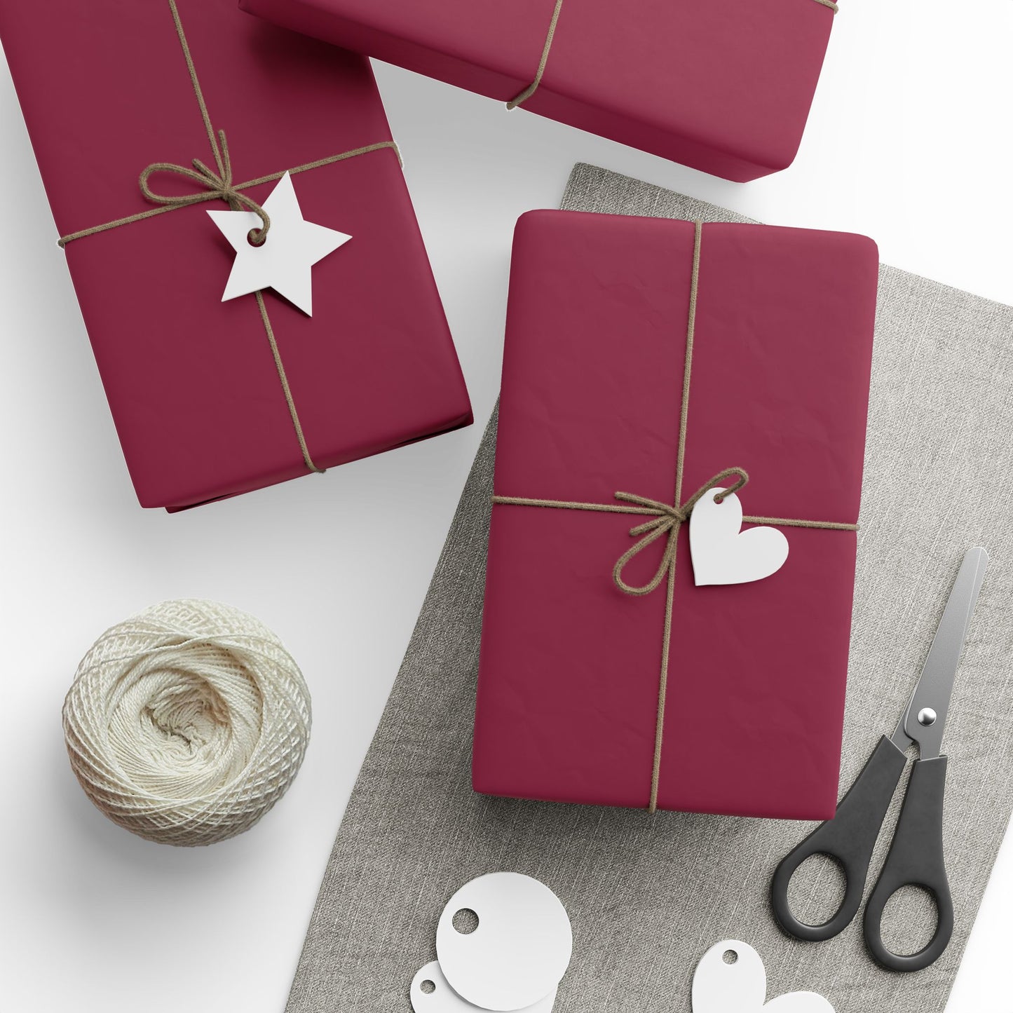 Gift Wrap | Blacksburg, Virginia | Dark (Maroon)