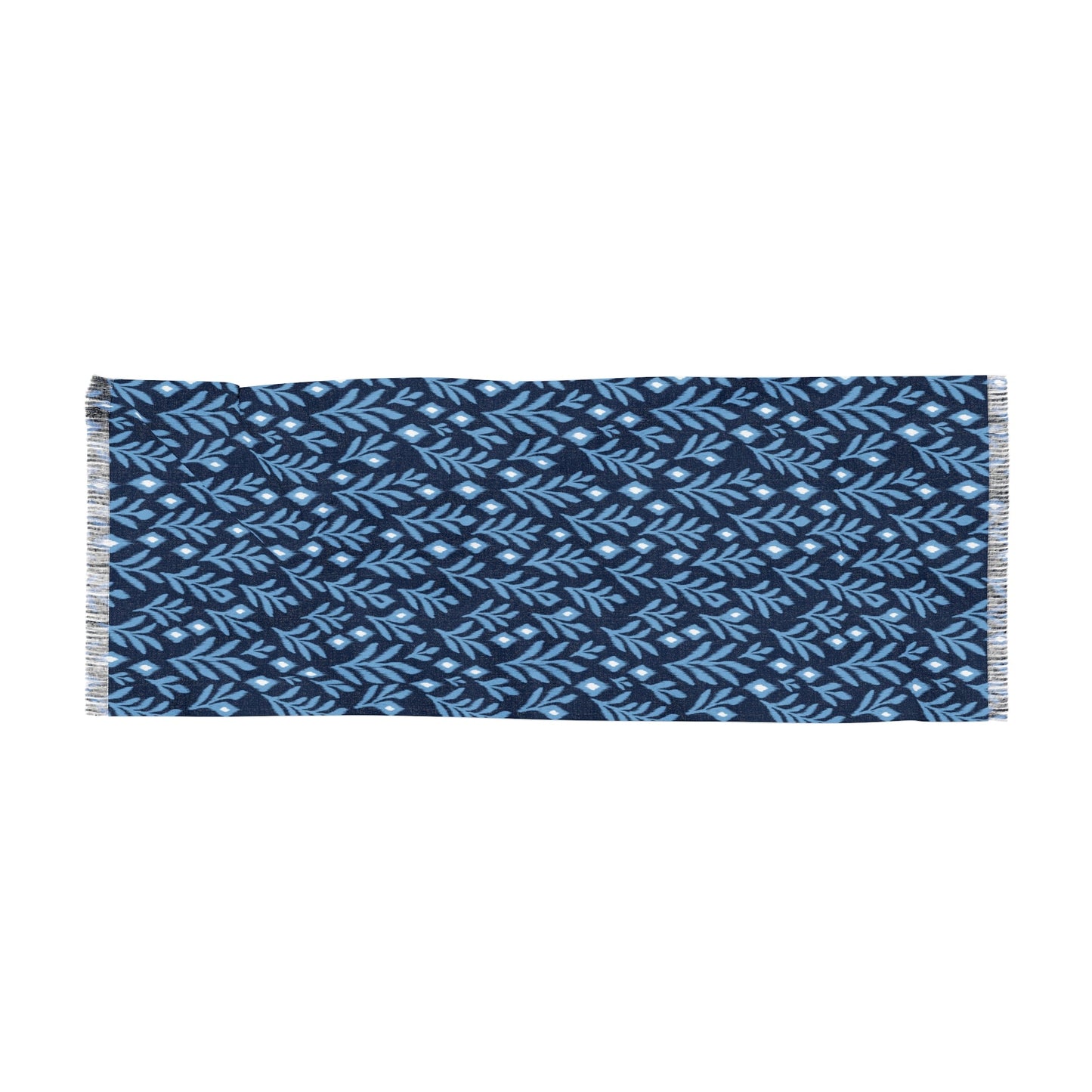 Scarf | Light Blue & White | Laurel