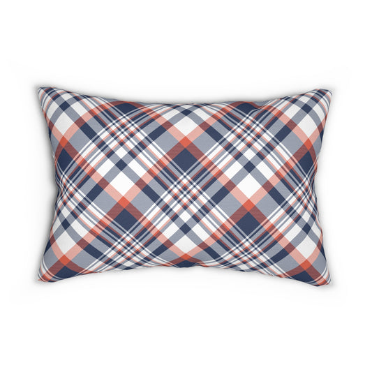 Lumbar Pillow | Charlottesville, Virginia | Tartan