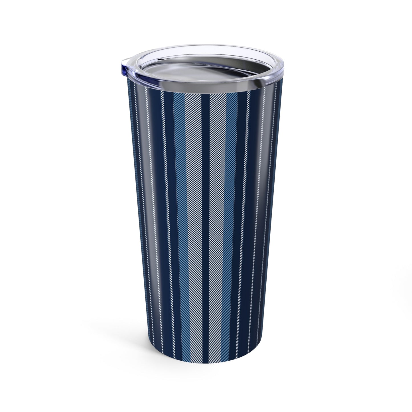 Tumbler | Light Blue & White | Stripe