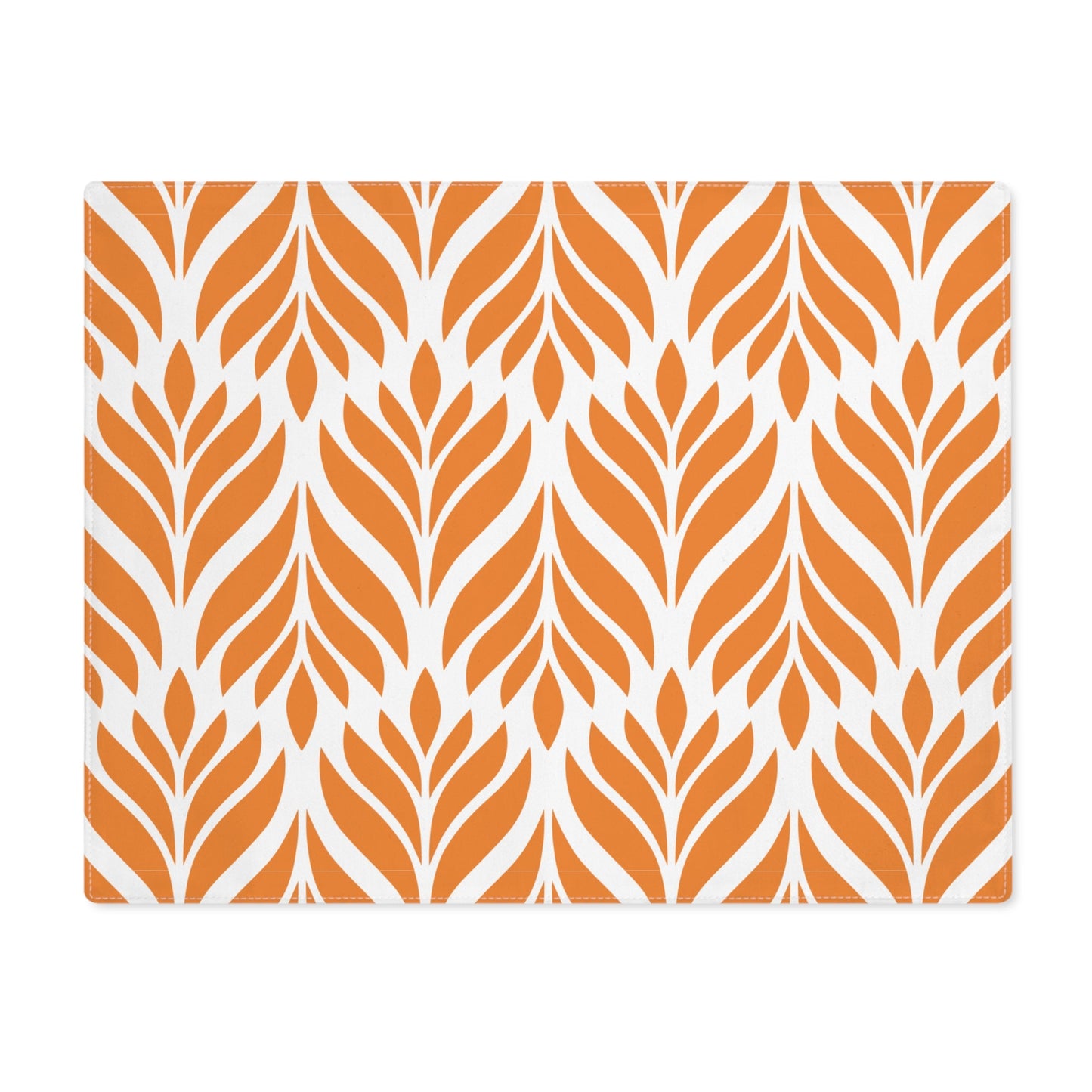 Placemat | Orange & White | Palm