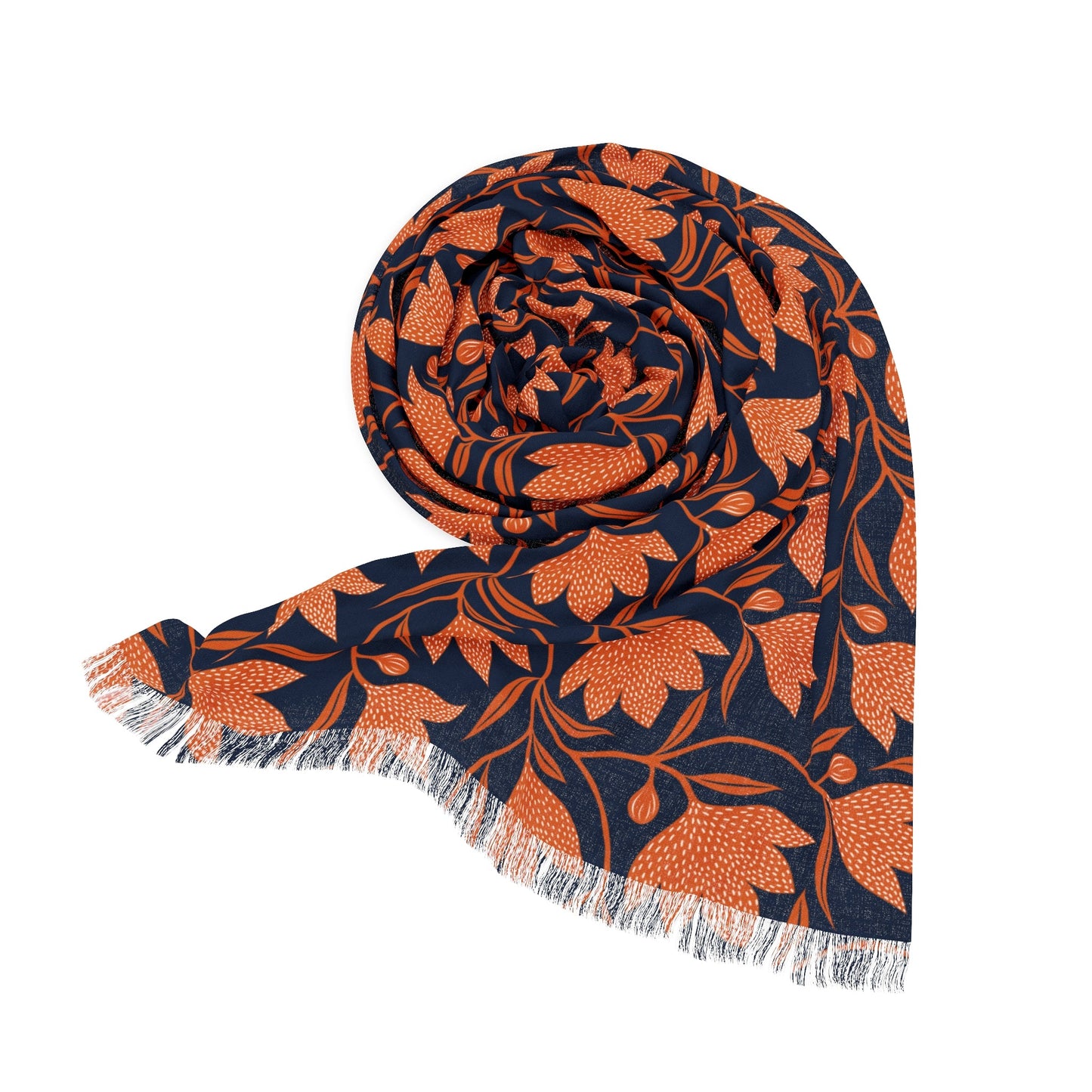 Scarf | Orange & Blue | Magnolia