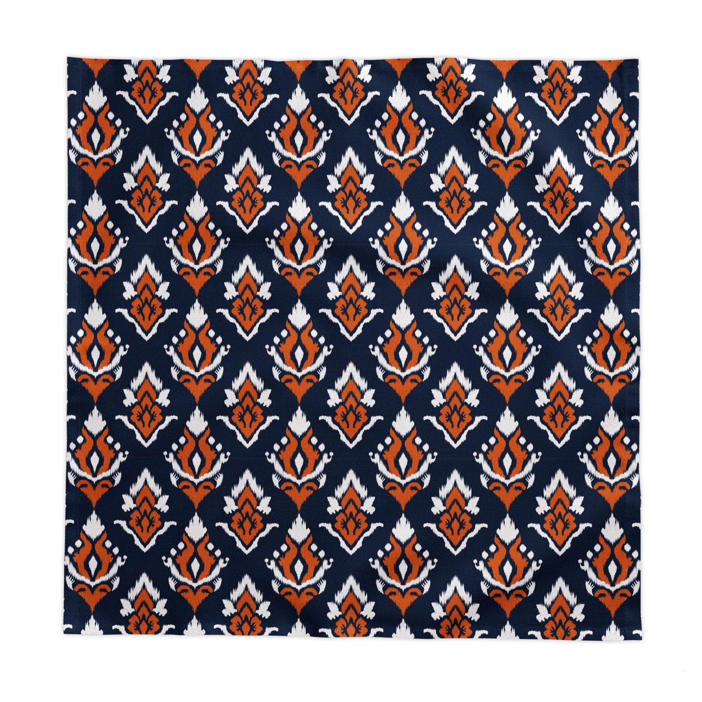 Tablecloth | Orange & Blue | Ikat
