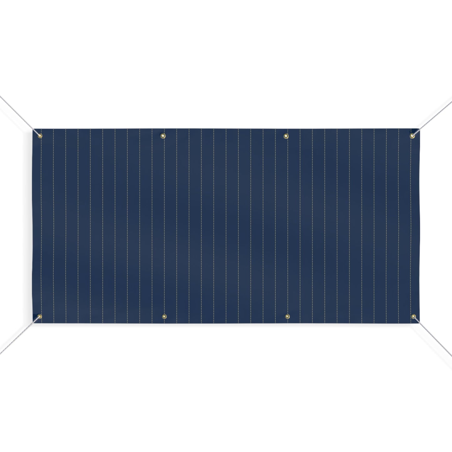 Banner | Gold & Blue | Pinstripe