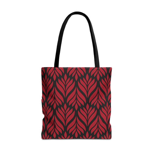 Tote Bag | Red & Black | Palm