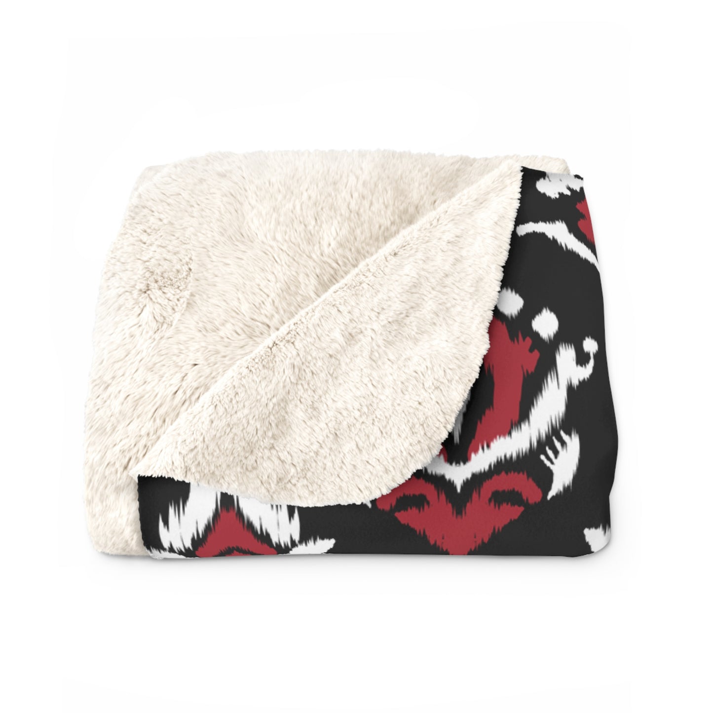 Sherpa Fleece Blanket | Athens, Georgia | Ikat
