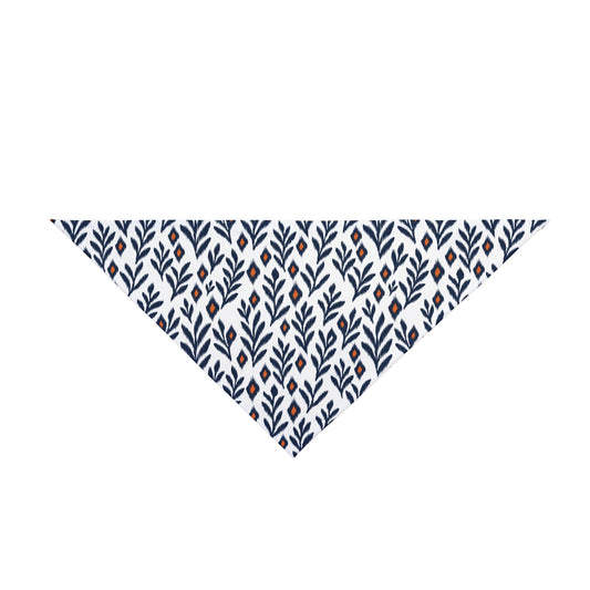 Pet Bandana | Orange & Blue | Laurel