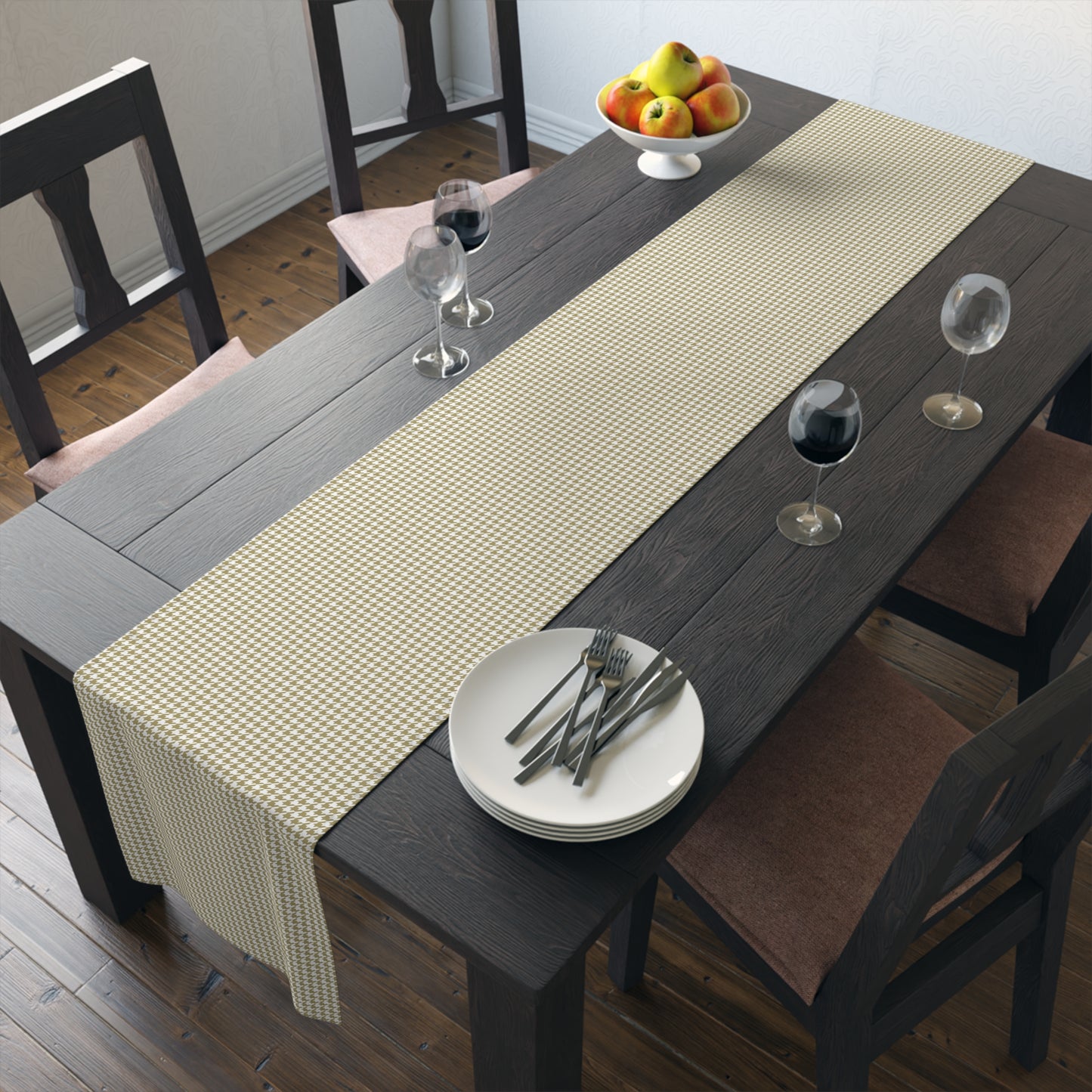 Table Runner | Atlanta, Georgia | Houndstooth