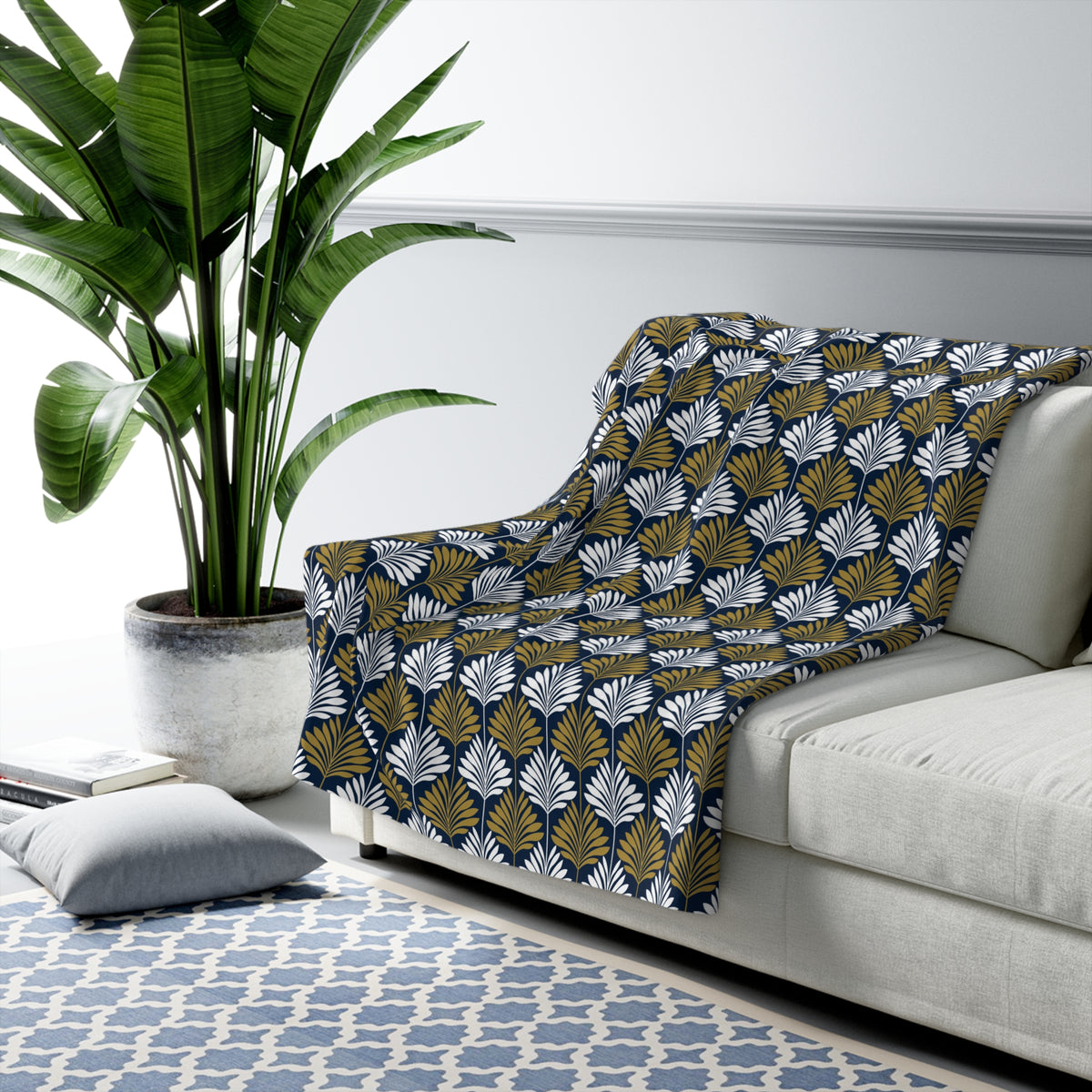 Sherpa Blanket | Notre Dame, Indiana | Deco