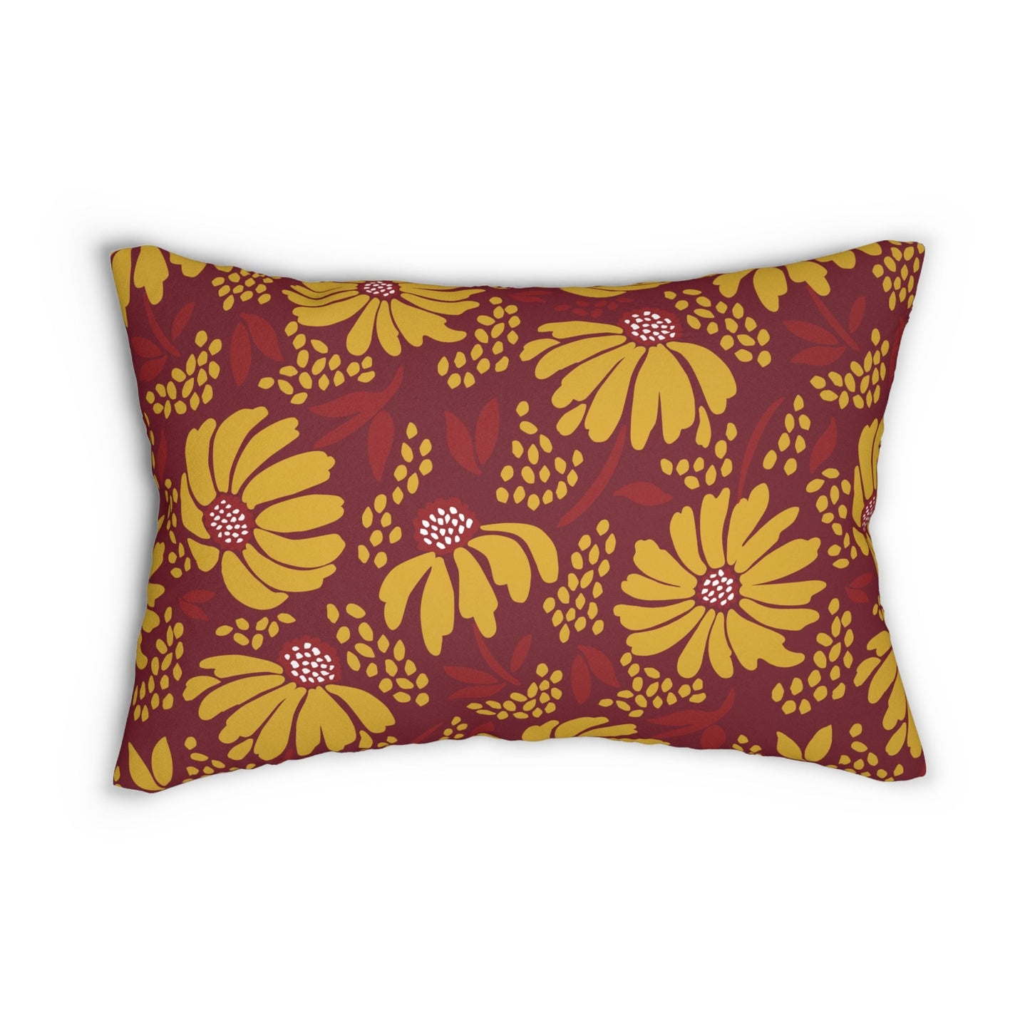Pillow | Red & Yellow | Bellis