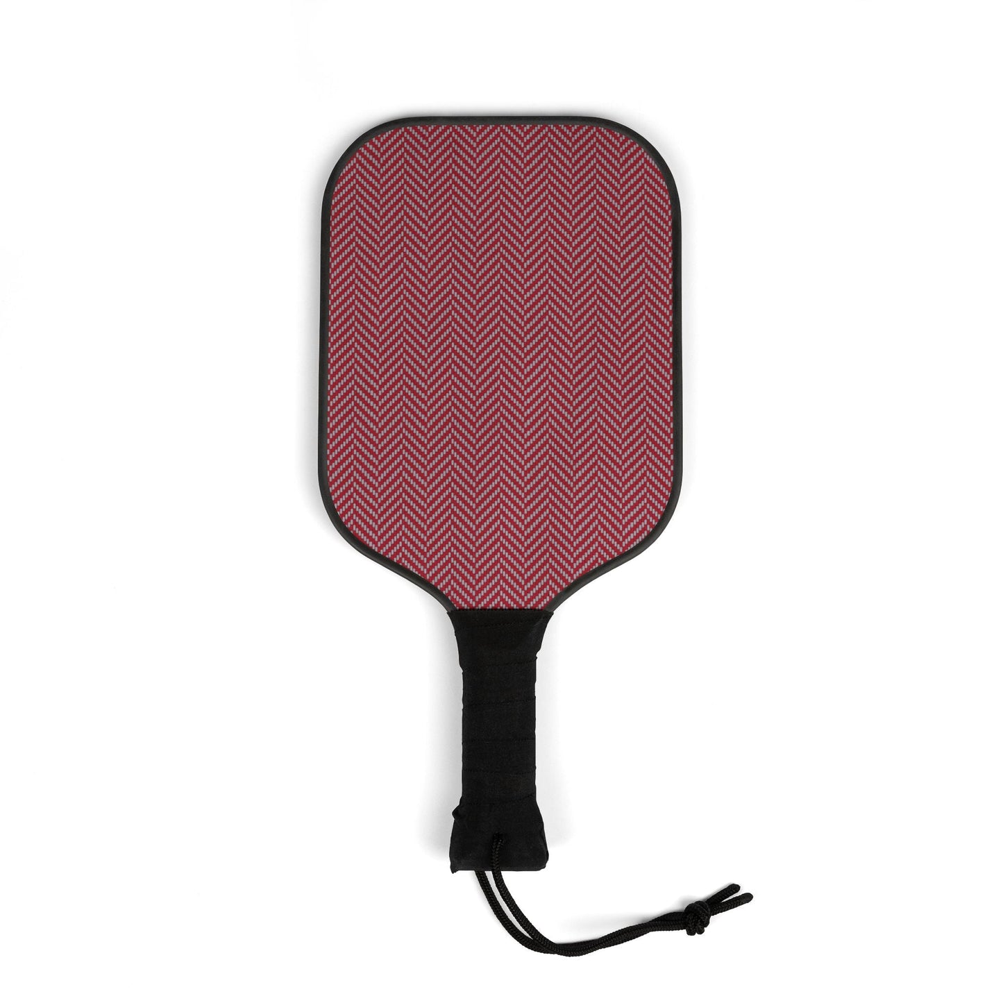 Pickleball Paddle Kit | Red & Gray | Herringbone