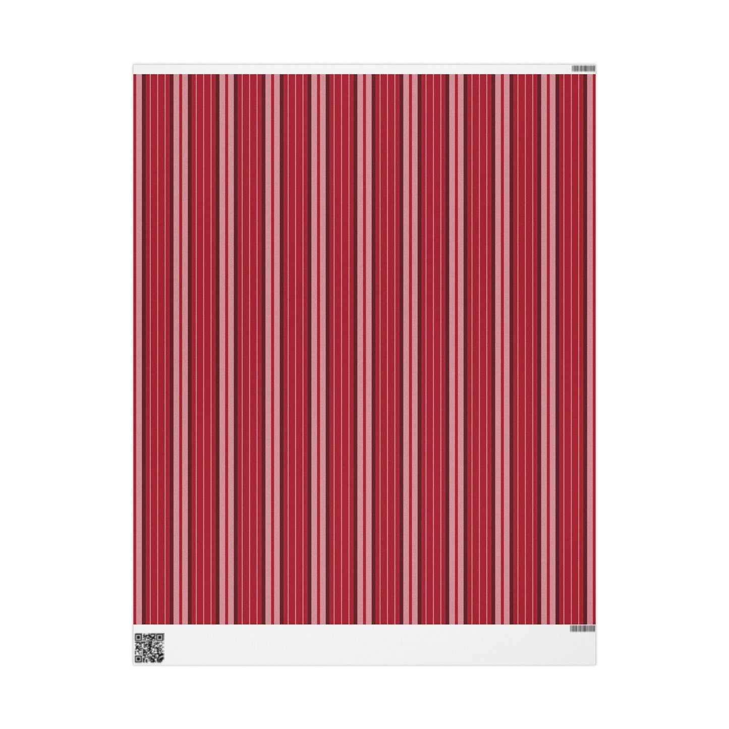 Gift Wrap | Red & Black | Stripe
