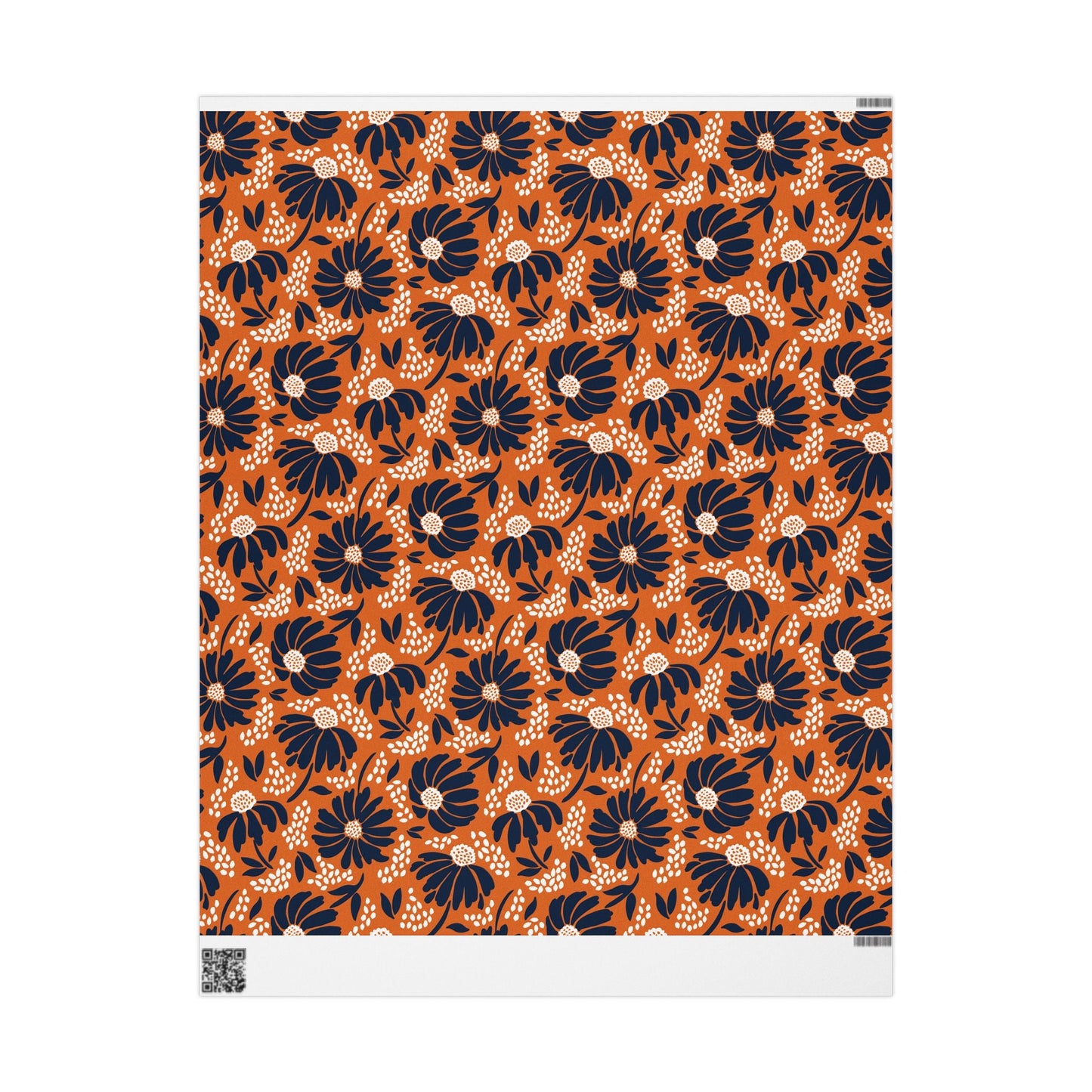 Gift Wrap | Orange & Blue | Bellis