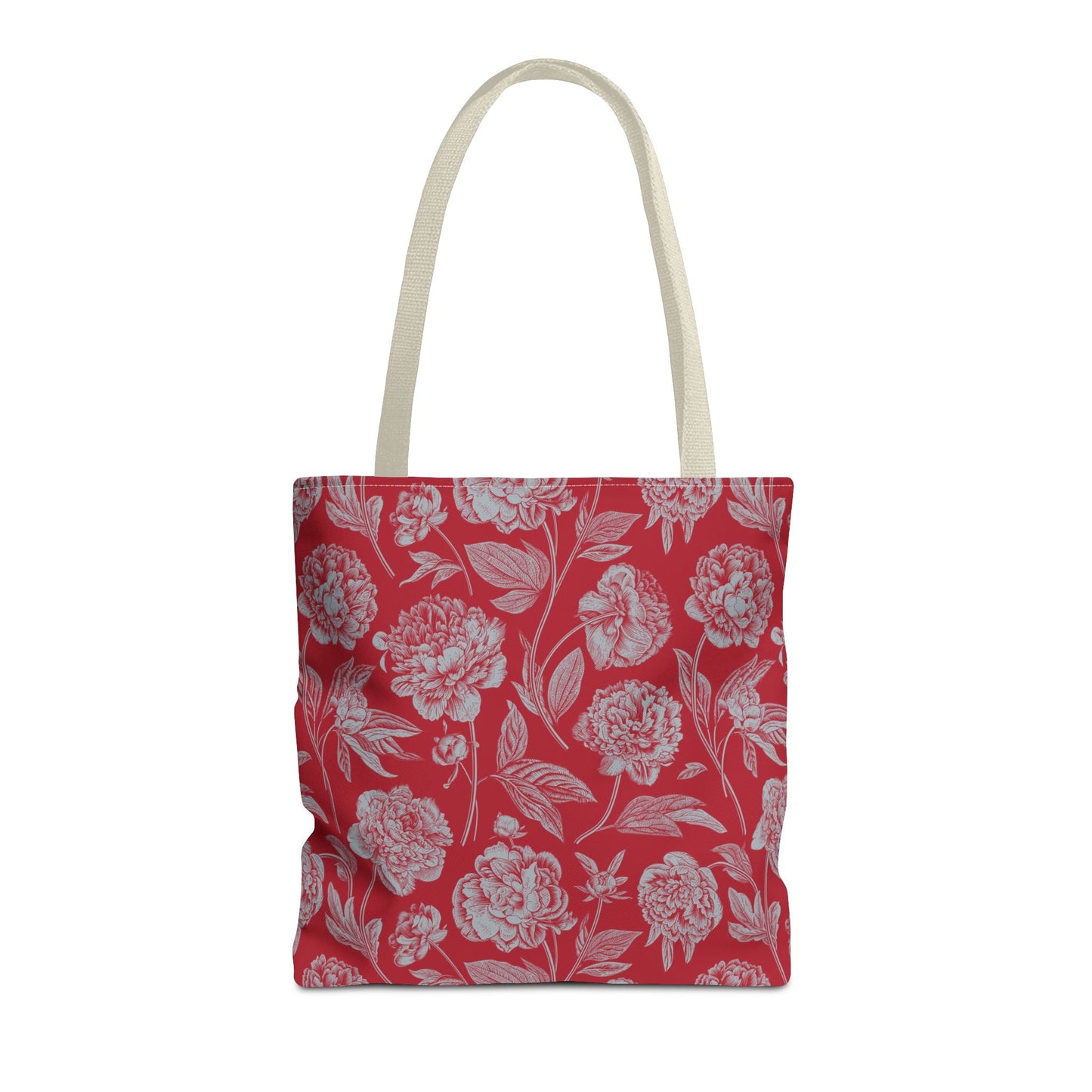 Totes | Red & Gray | Peony