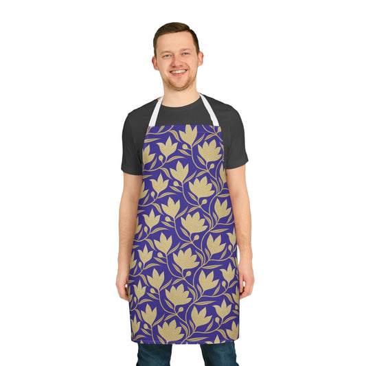 Apron | Purple & Gold | Magnolia