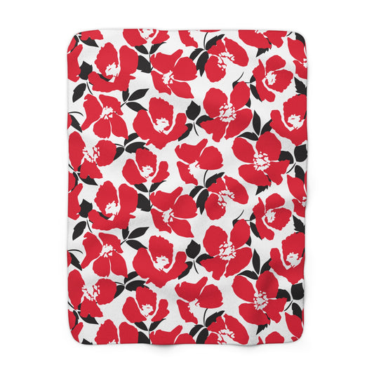 Sherpa Blanket | Raleigh, North Carolina | Poppy