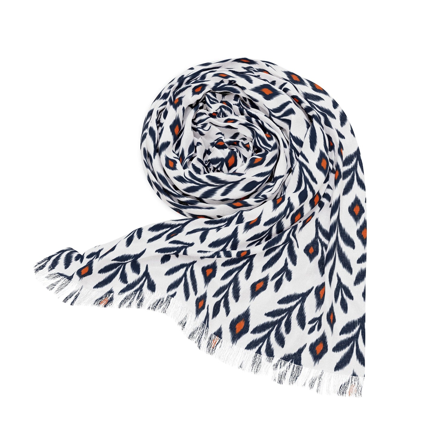 Scarf | Orange & Blue | Laurel