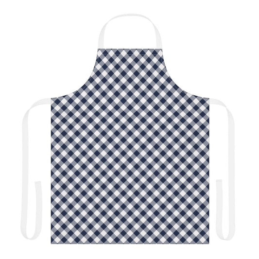Apron | Navy & White | Gingham