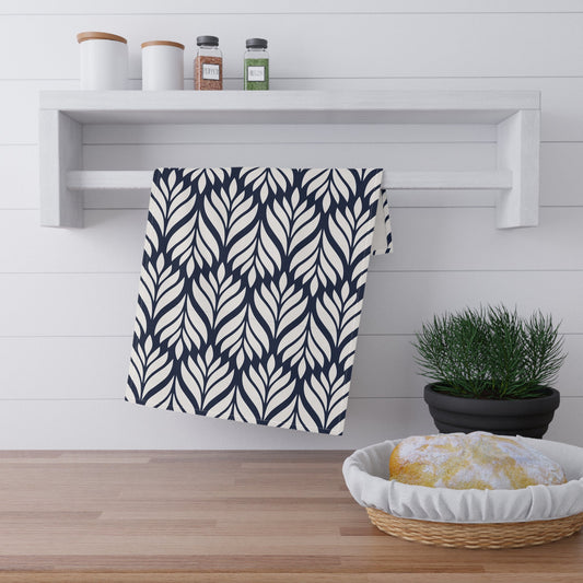 Tea Towel | Navy & White | Palm
