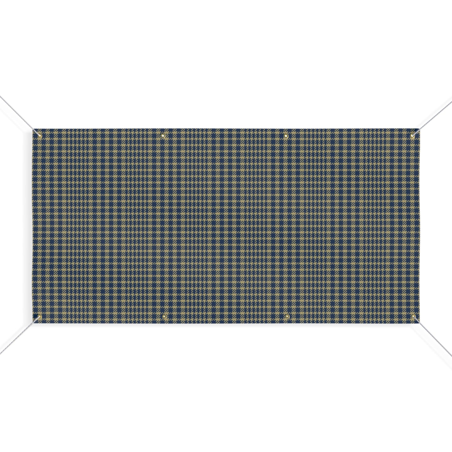 Banner | Gold & Blue | Tweed