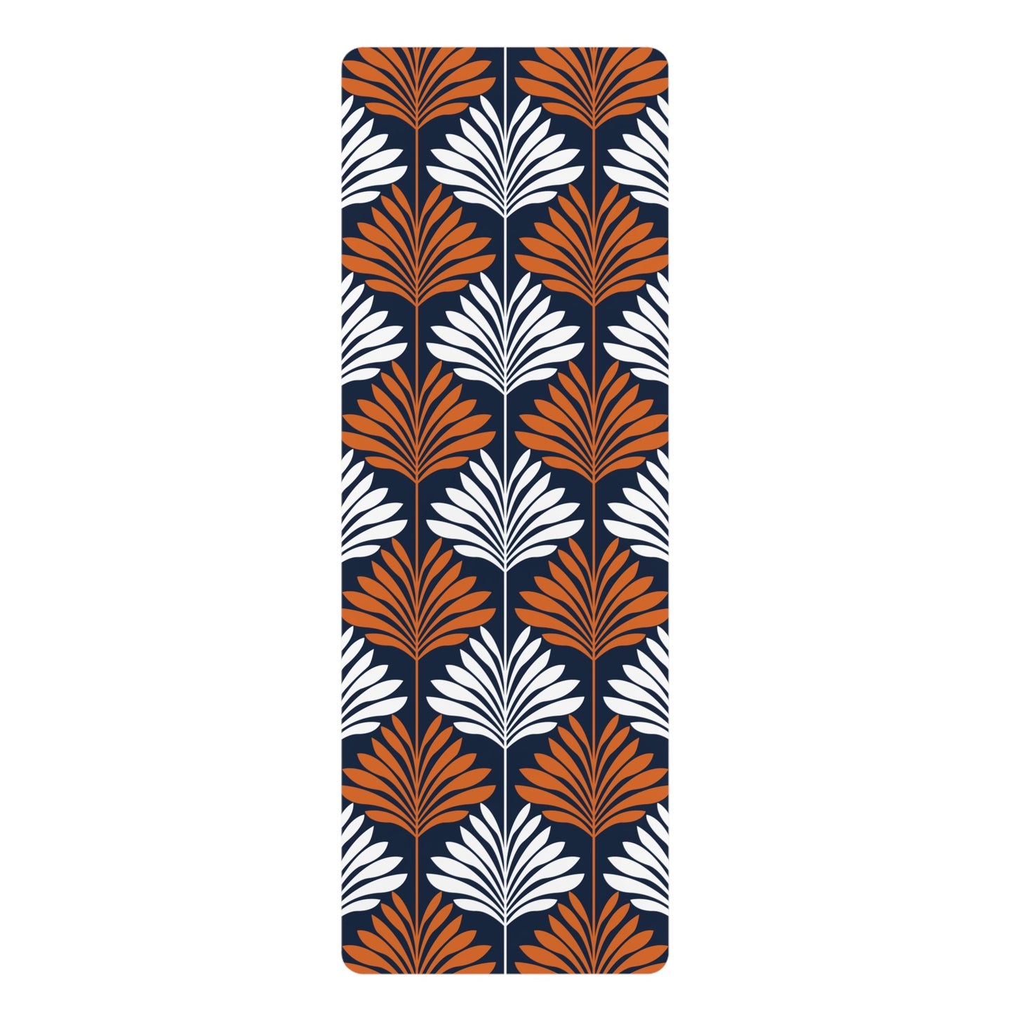 Yoga Mat | Orange & Blue | Deco