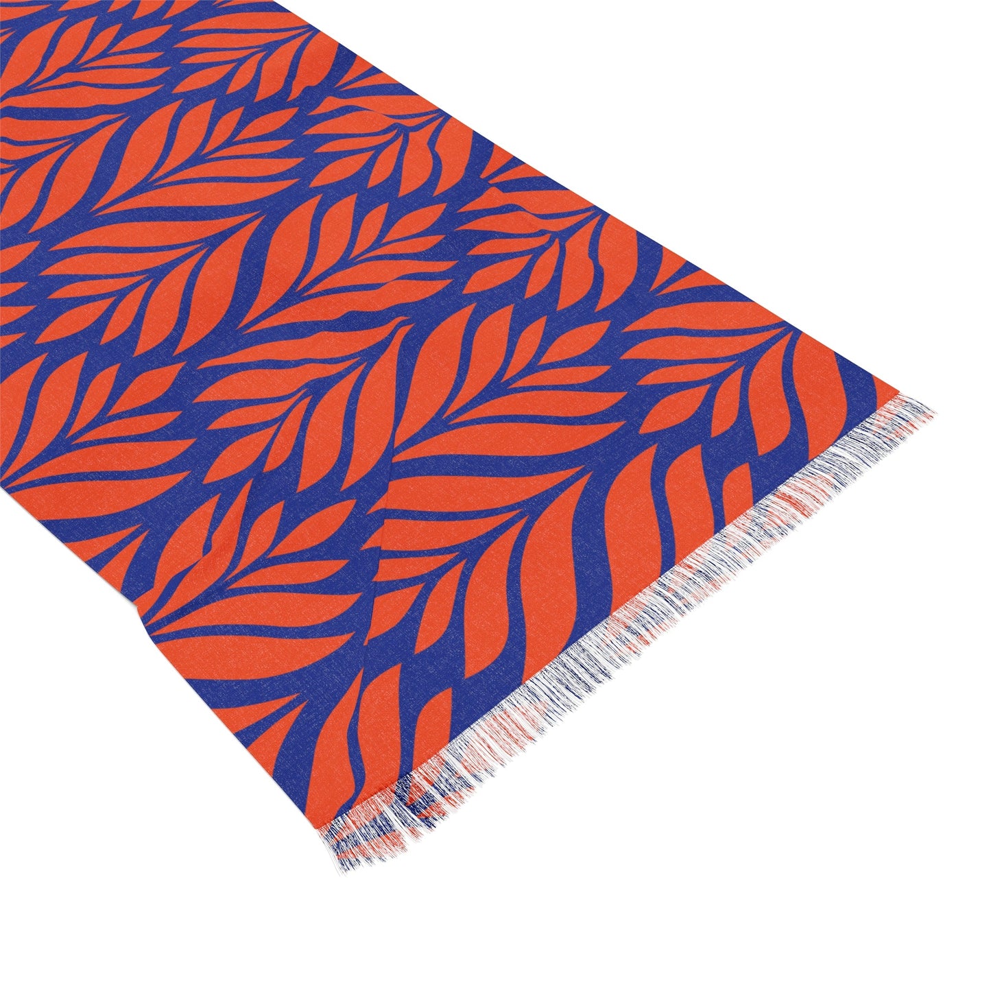 Scarf | Bright Blue & Orange | Palm