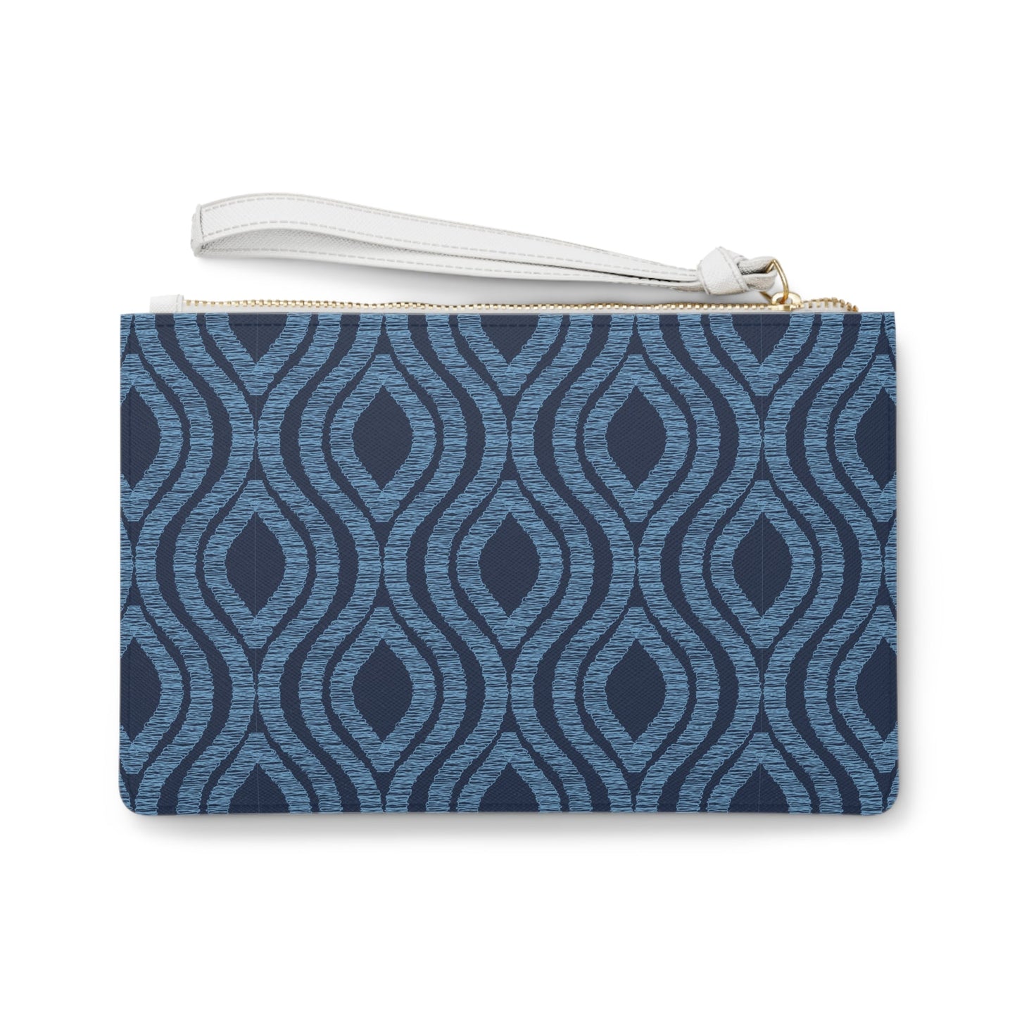 Clutch Bag | Light Blue & White | Ogee