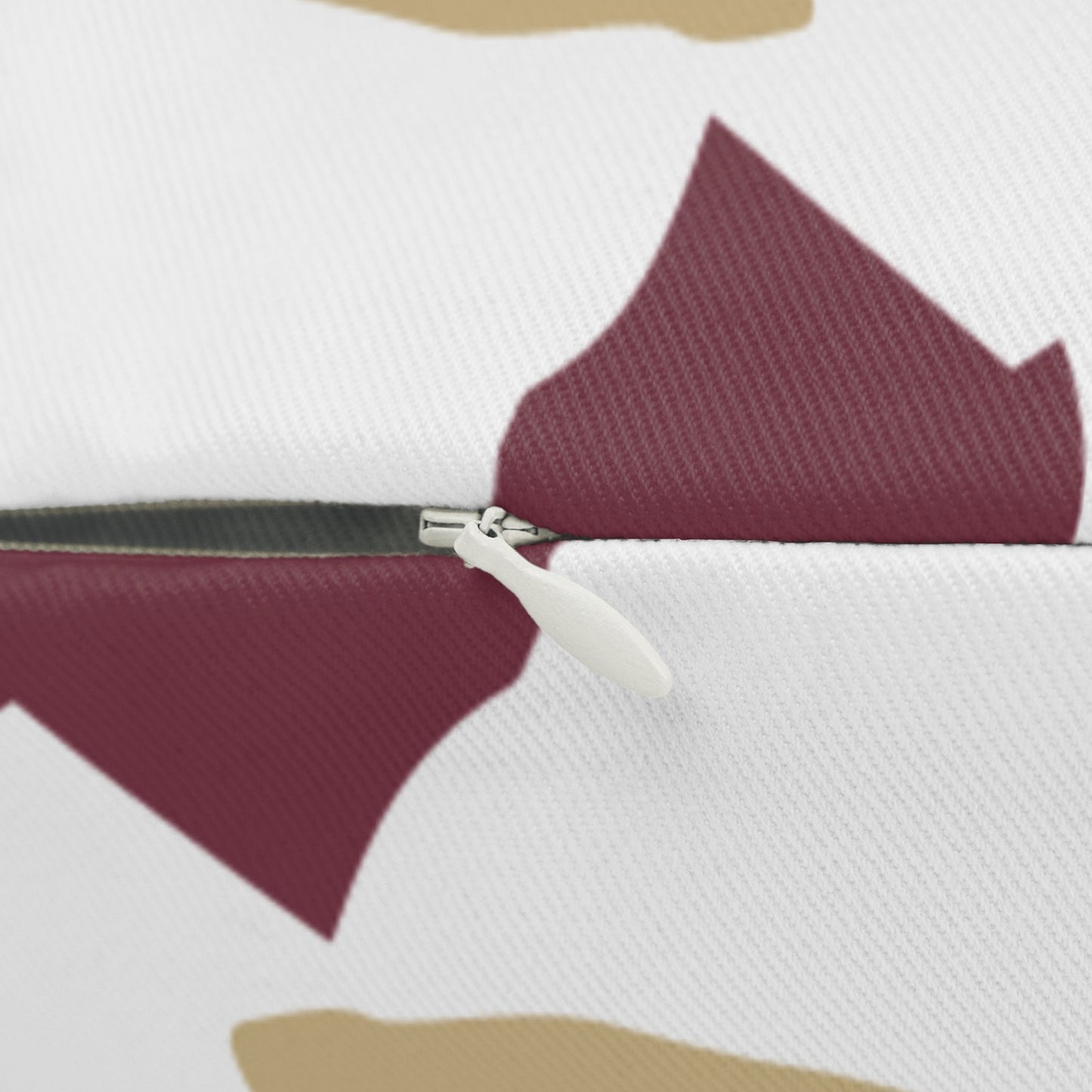 Pillow | Maroon & Gold | Poppy