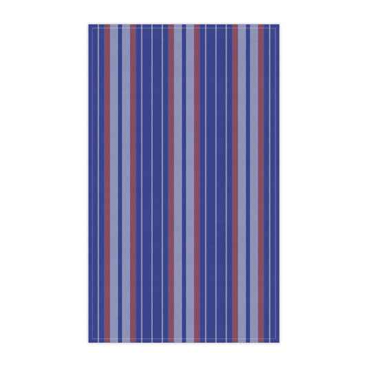 Tea Towels | Bright Blue & Orange | Stripe