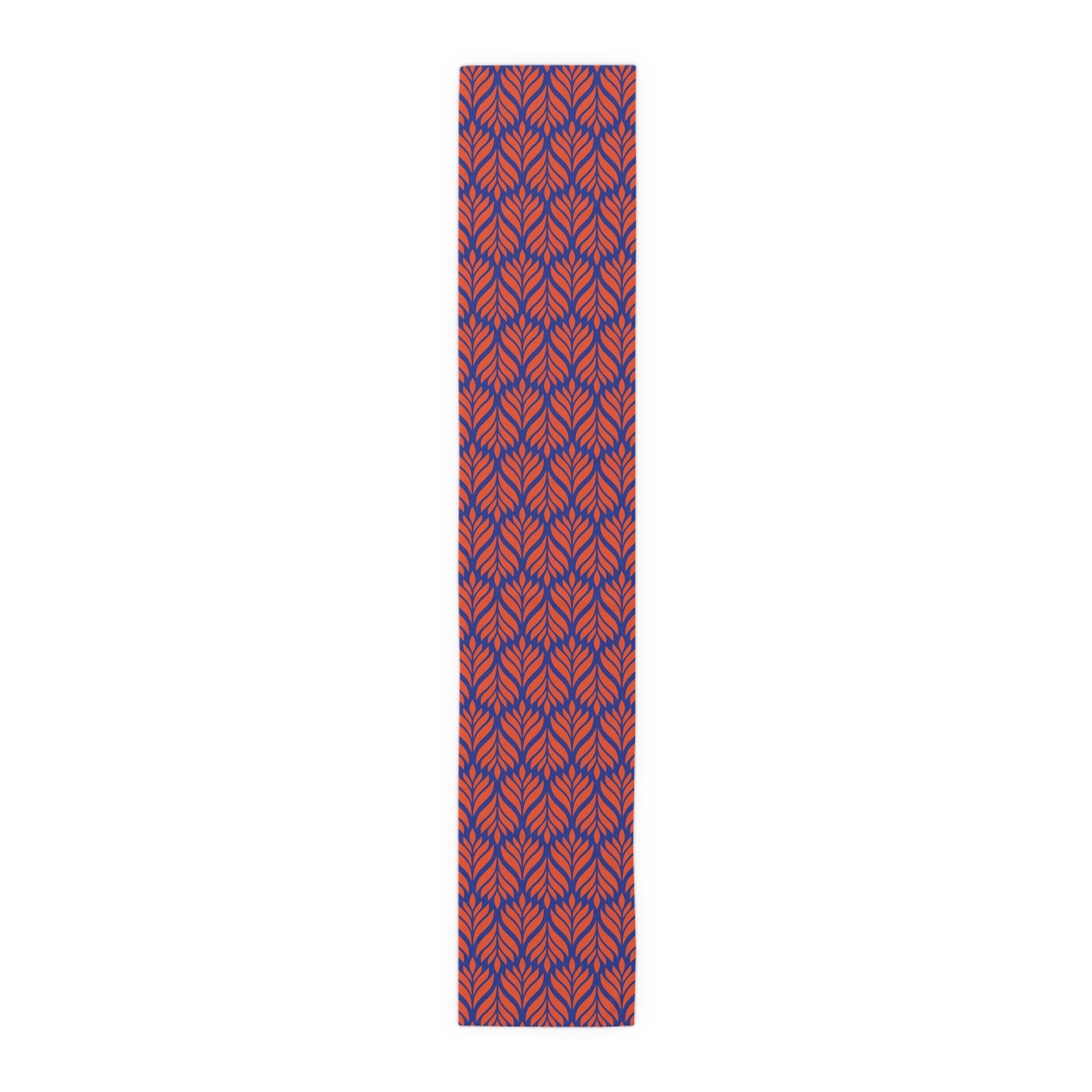 Table Runner | Bright Blue & Orange | Palm