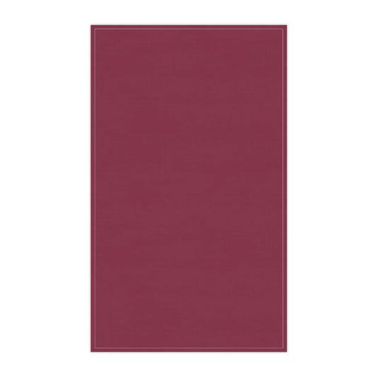 Tea Towels | Maroon & Orange | Dark